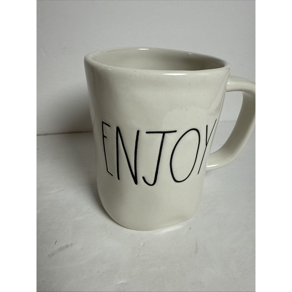 Rae Dunn ENJOY Mug Large Letters By Magenta